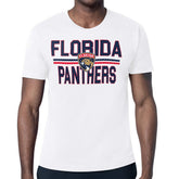 NHL Florida Panthers Starter Team Wordmark & Logo T-Shirt - White