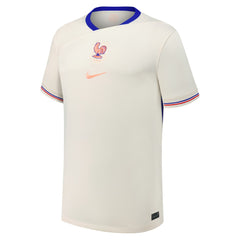 France Women's National Team Youth 2025/26 Away Replica Jersey Cream