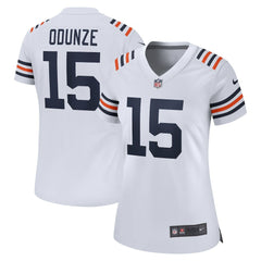 NFL Rome Odunze Chicago Bears Women's Alternate Game Jersey - White