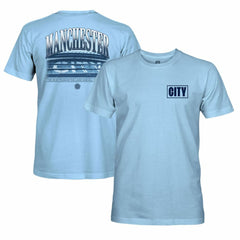 Manchester City 1863FC Duo Tone Stadium T-Shirt Sky Blue