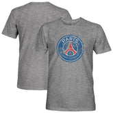 Paris Saint-Germain 1863FC Color Badge Vintage Tri-Blend T-Shirt Heather Gray