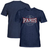 Paris Saint-Germain 1863FC Athletic Wordmark Vintage Tri-Blend T-Shirt Navy shop