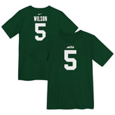 Garrett Wilson New York Jets Preschool Player Name & Number T-Shirt Green