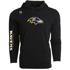 Baltimore Ravens Greyson Clothiers Colorado Long Sleeve Hoodie T-Shirt Black