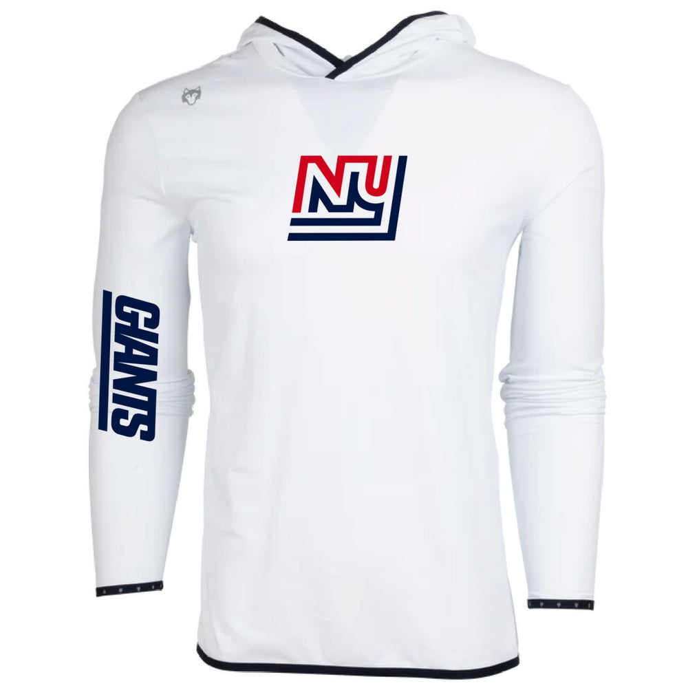 New York Giants Greyson Clothiers Colorado Long Sleeve Hoodie T-Shirt White