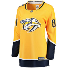 NHL Jonathan Marchessault Nashville Predators Fanatics Women's Breakaway Jersey - Gold
