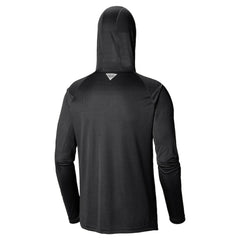 Los Angeles Dodgers Columbia Omni-Wick Terminal Tackle Raglan Long Sleeve Hoodie T-Shirt - Black Hoodies
