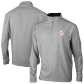 New York Yankees Columbia Omni-Wick Bogey's Paradise Quarter-Zip Top - Gray Tops