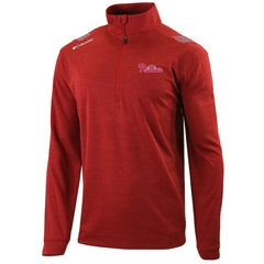 Philadelphia Phillies Columbia Oakland Downs Omni-Wick Quarter-Zip Top - Red Tops
