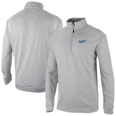 Los Angeles Dodgers Columbia Oakland Downs Omni-Wick Quarter-Zip Top - Gray Tops