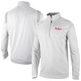 Philadelphia Phillies Columbia Oakland Downs Omni-Wick Quarter-Zip Top - White Tops