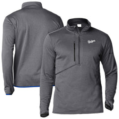 Los Angeles Dodgers Columbia Park View Omni-Wick Half-Zip Top - Black Tops