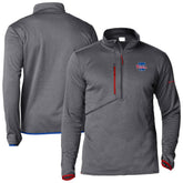 Philadelphia Phillies Columbia Park View Omni-Wick Half-Zip Top - Red Tops
