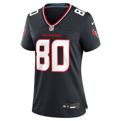 NFL Andre Johnson Houston Texans Women's Team Retired Player Game Jersey - Navy