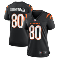 NFL Cris Collinsworth Cincinnati Bengals Women's Team Retired Player Game Jersey - Black