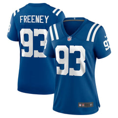 NFL Dwight Freeney Indianapolis Colts Women's Team Retired Player Game Jersey - Royal