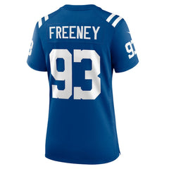 NFL Dwight Freeney Indianapolis Colts Women's Team Retired Player Game Jersey - Royal