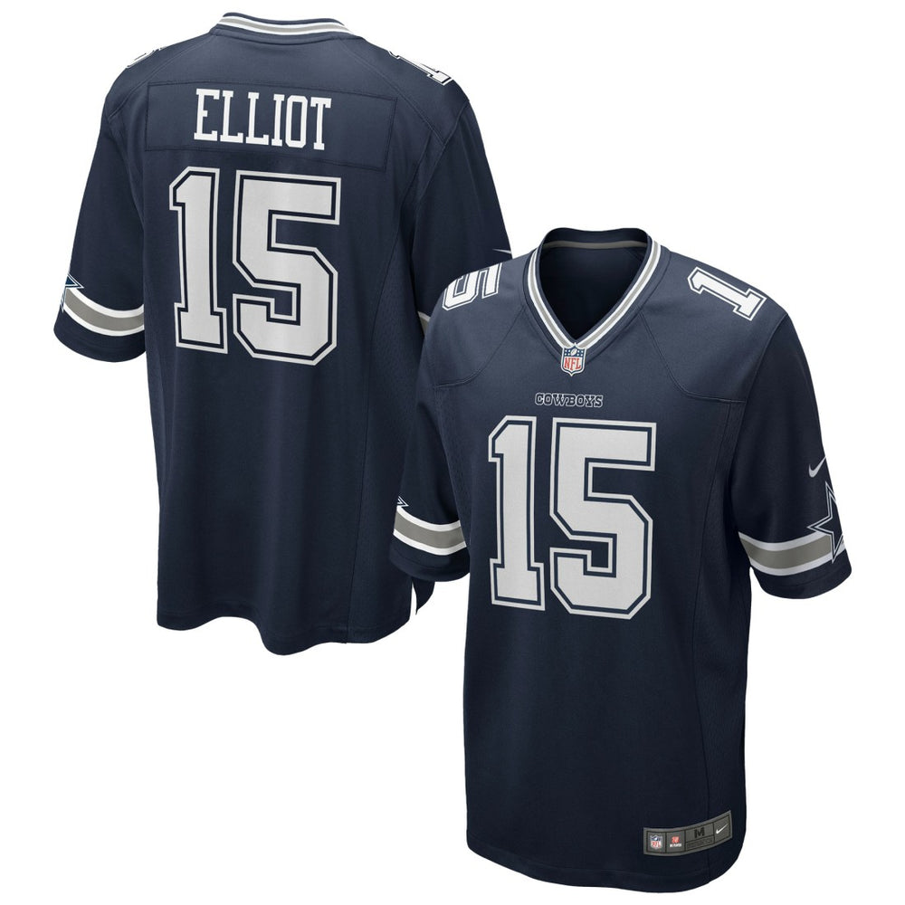 NFL Ezekiel Elliott Dallas Cowboys Team Game Jersey - Navy