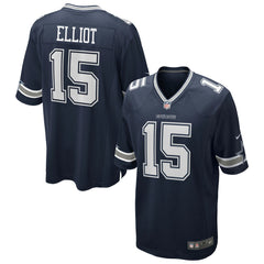 NFL Ezekiel Elliott Dallas Cowboys Team Game Jersey - Navy