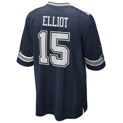 NFL Ezekiel Elliott Dallas Cowboys Team Game Jersey - Navy
