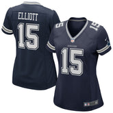 NFL Ezekiel Elliott Dallas Cowboys Women's Game Jersey - Navy
