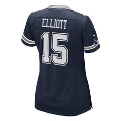 NFL Ezekiel Elliott Dallas Cowboys Women's Game Jersey - Navy