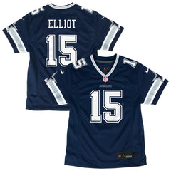 NFL Ezekiel Elliott Dallas Cowboys Youth Game Jersey - Navy