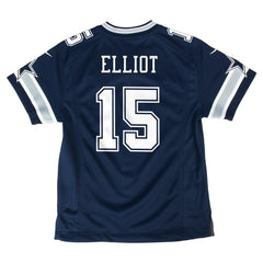 NFL Ezekiel Elliott Dallas Cowboys Youth Game Jersey - Navy