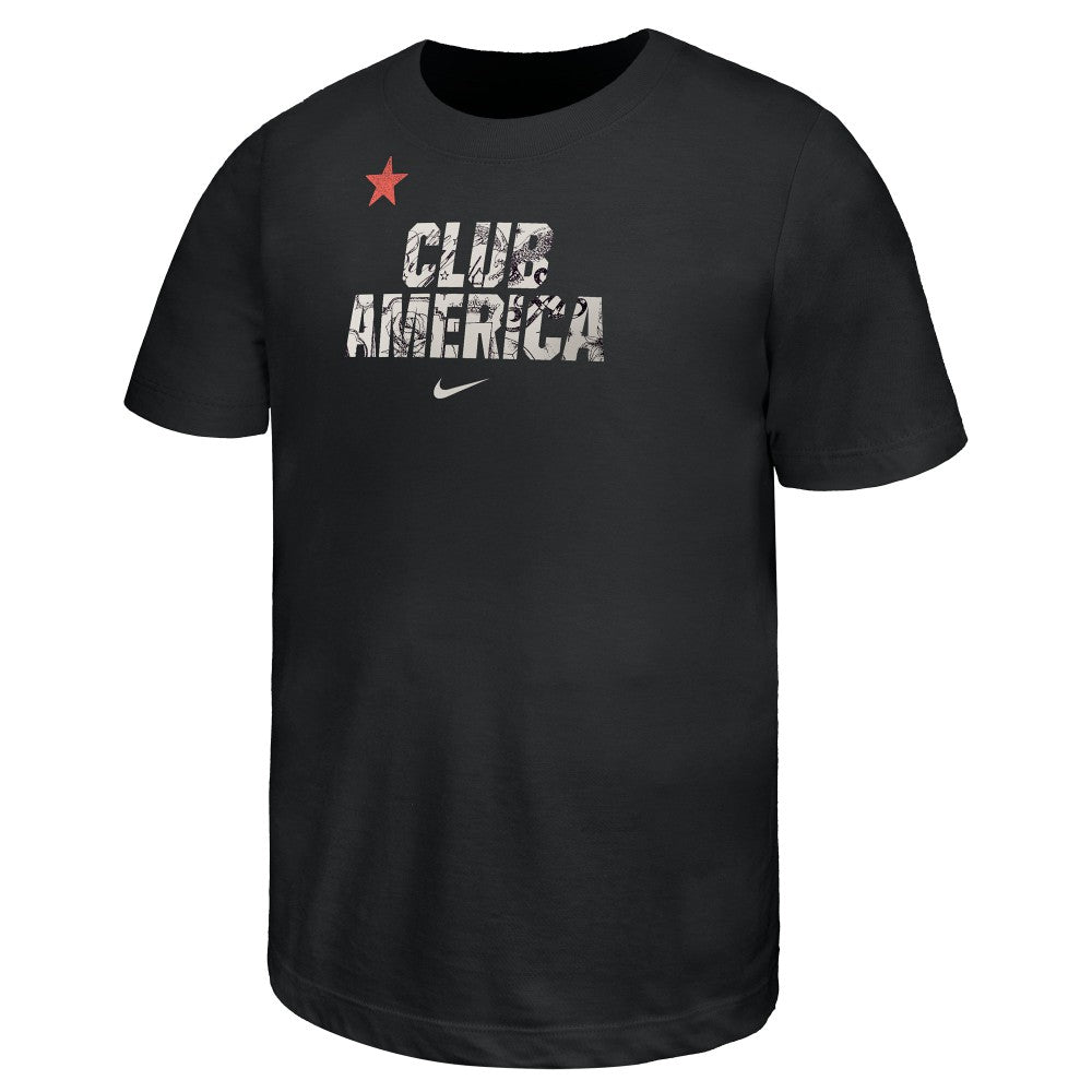 Club America Youth CA x CA T-Shirt Black