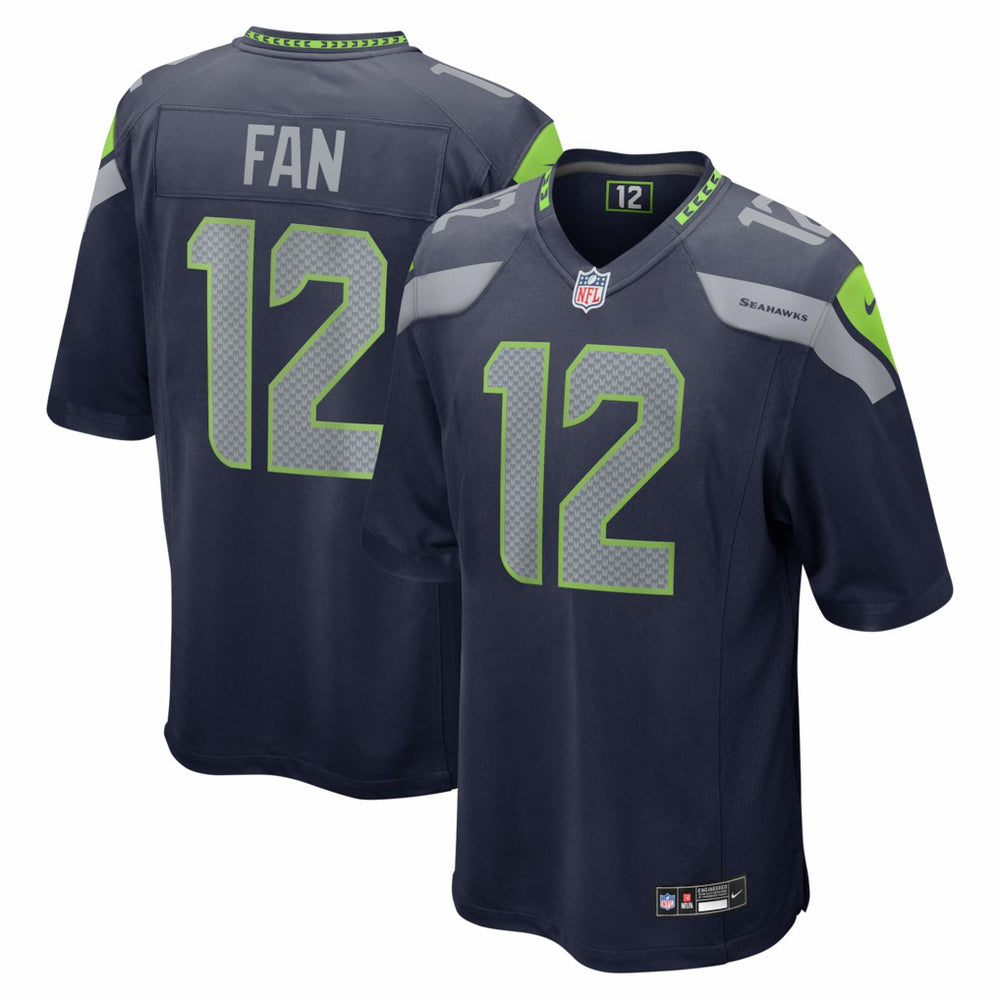 NFL 12s Seattle Seahawks Team Game Jersey - College Navy