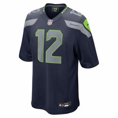 NFL 12s Seattle Seahawks Team Game Jersey - College Navy