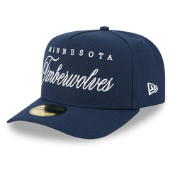 Minnesota Timberwolves 2025 NBA Draft A-Frame 59FIFTY Fitted Hat Navy