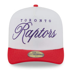 Toronto Raptors 2025 NBA Draft A-Frame 59FIFTY Fitted Hat White/Red