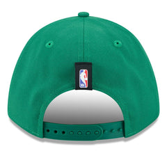Boston Celtics 2025 NBA Draft M-Crown A-Frame 9FORTY Adjustable Hat Kelly Green
