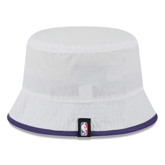 Phoenix Suns 2025 NBA Draft Nylon Bucket Hat White/Purple