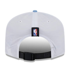 Memphis Grizzlies 2025 NBA Draft On-Stage Nylon 19TWENTY Adjustable Hat White/Light Blue