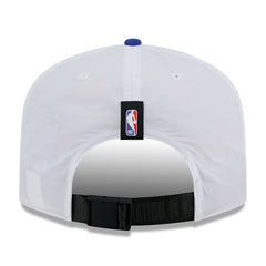 Golden State Warriors 2025 NBA Draft On-Stage Nylon 19TWENTY Adjustable Hat White/Royal