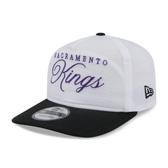 Sacramento Kings 2025 NBA Draft On-Stage Nylon 19TWENTY Adjustable Hat White/Black