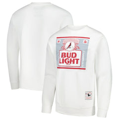 Arizona Cardinals x Bud Light The Crest Pullover Sweatshirt White