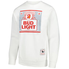 Tampa Bay Buccaneers x Bud Light The Crest Pullover Sweatshirt White