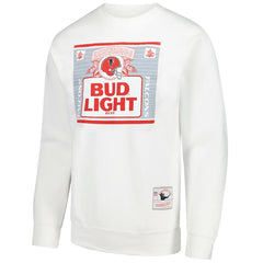 Atlanta Falcons x Bud Light The Crest Pullover Sweatshirt White