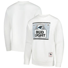 Carolina Panthers x Bud Light The Crest Pullover Sweatshirt White