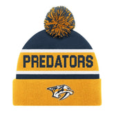 NHL Nashville Predators Starter Cuffed Knit Hat with Pom - Gold