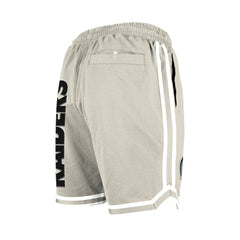 Las Vegas Raiders New Era Stone Multi Patch Shorts Light Beige