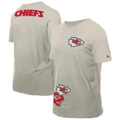 Kansas City Chiefs New Era Multi Patch T-Shirt Light Beige