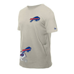Buffalo Bills New Era Multi Patch T-Shirt Light Beige