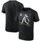 Shohei Ohtani Los Angeles Dodgers A Game for the Ages T-Shirt - Black T-shirts