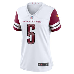 NFL Jayden Daniels Washington Commanders Women's Game Jersey - White