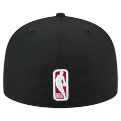 Chicago Bulls State Stitch 59FIFTY Fitted Hat Black
