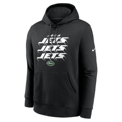 New York Jets Hometown Fleece Pullover Hoodie Black